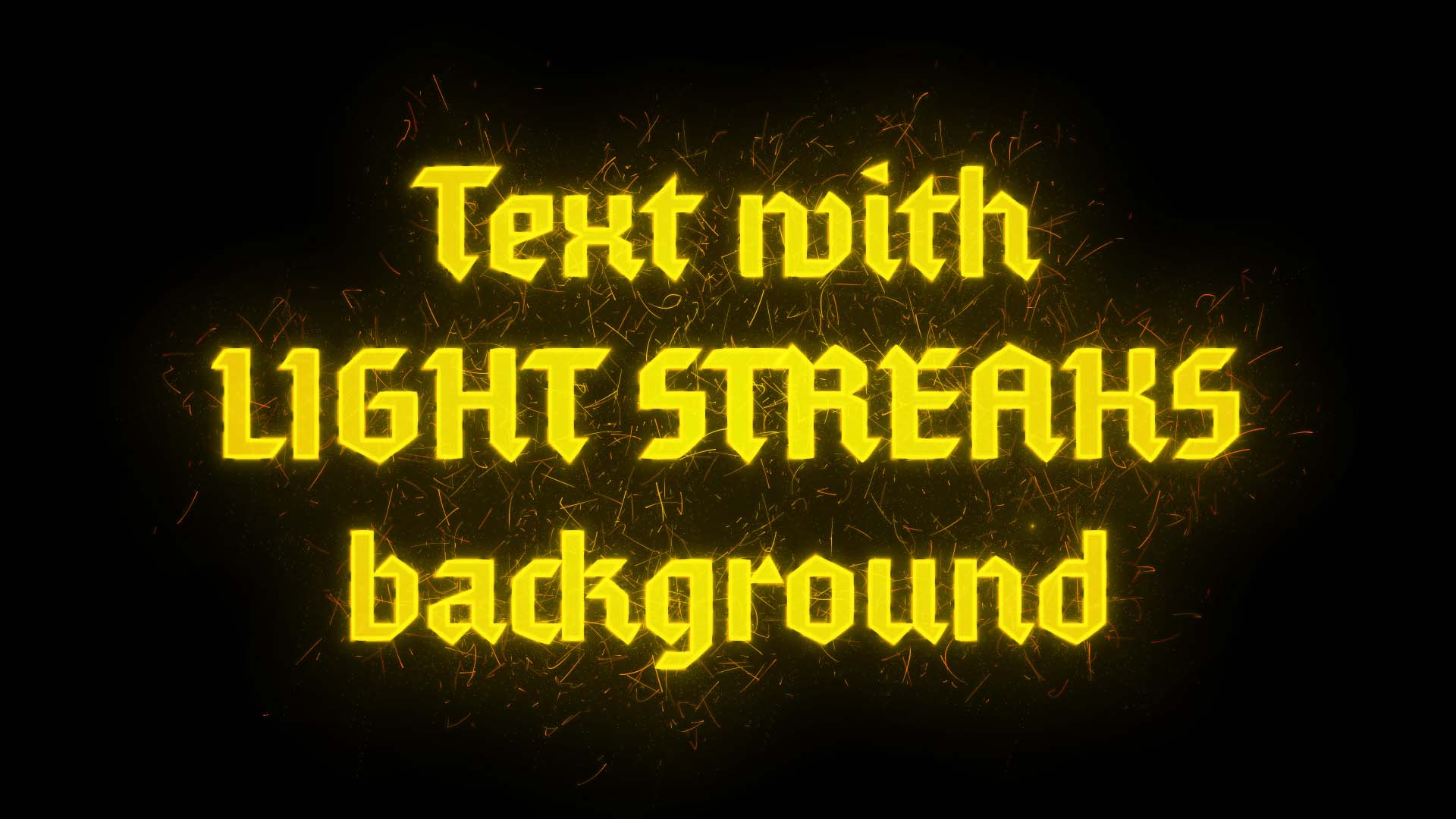 Text with light streaks background (Adobe Illustrator graphic style) - Web147.cz