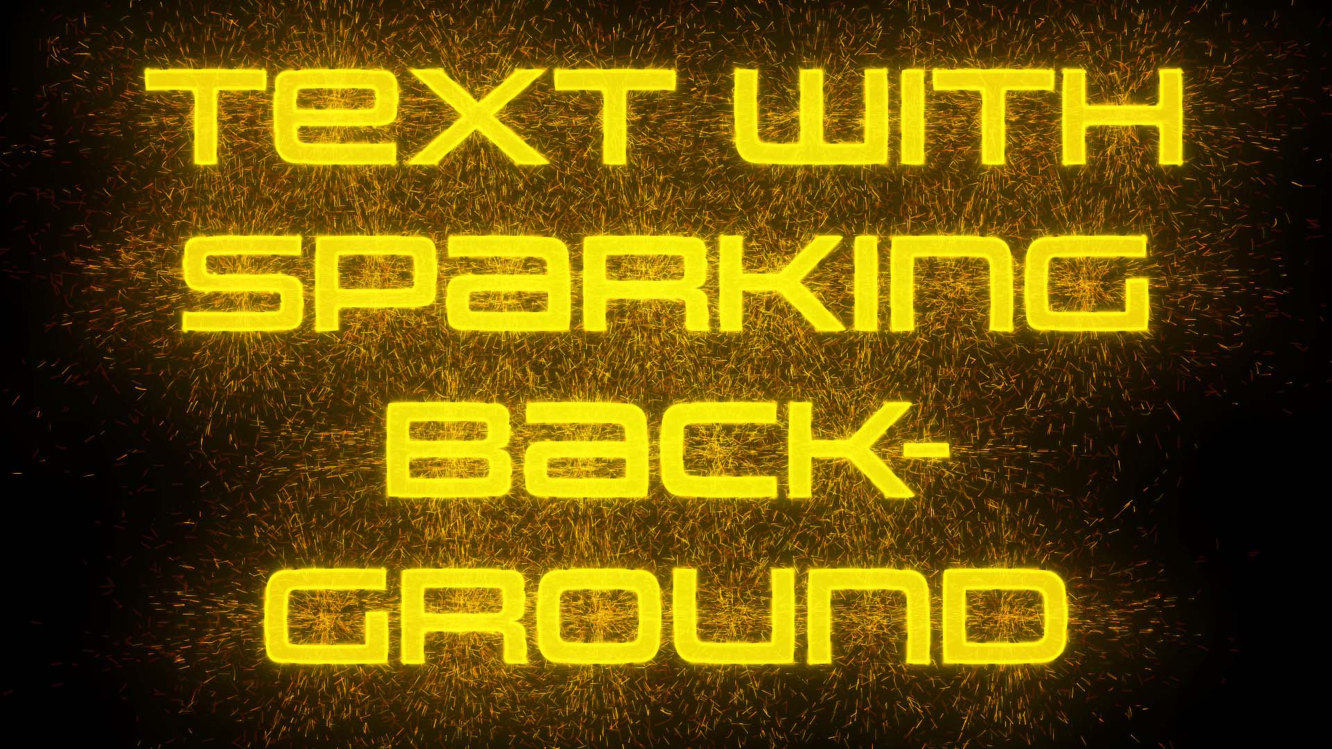 Text with sparking background (Adobe Illustrator graphic style) - Web147.cz